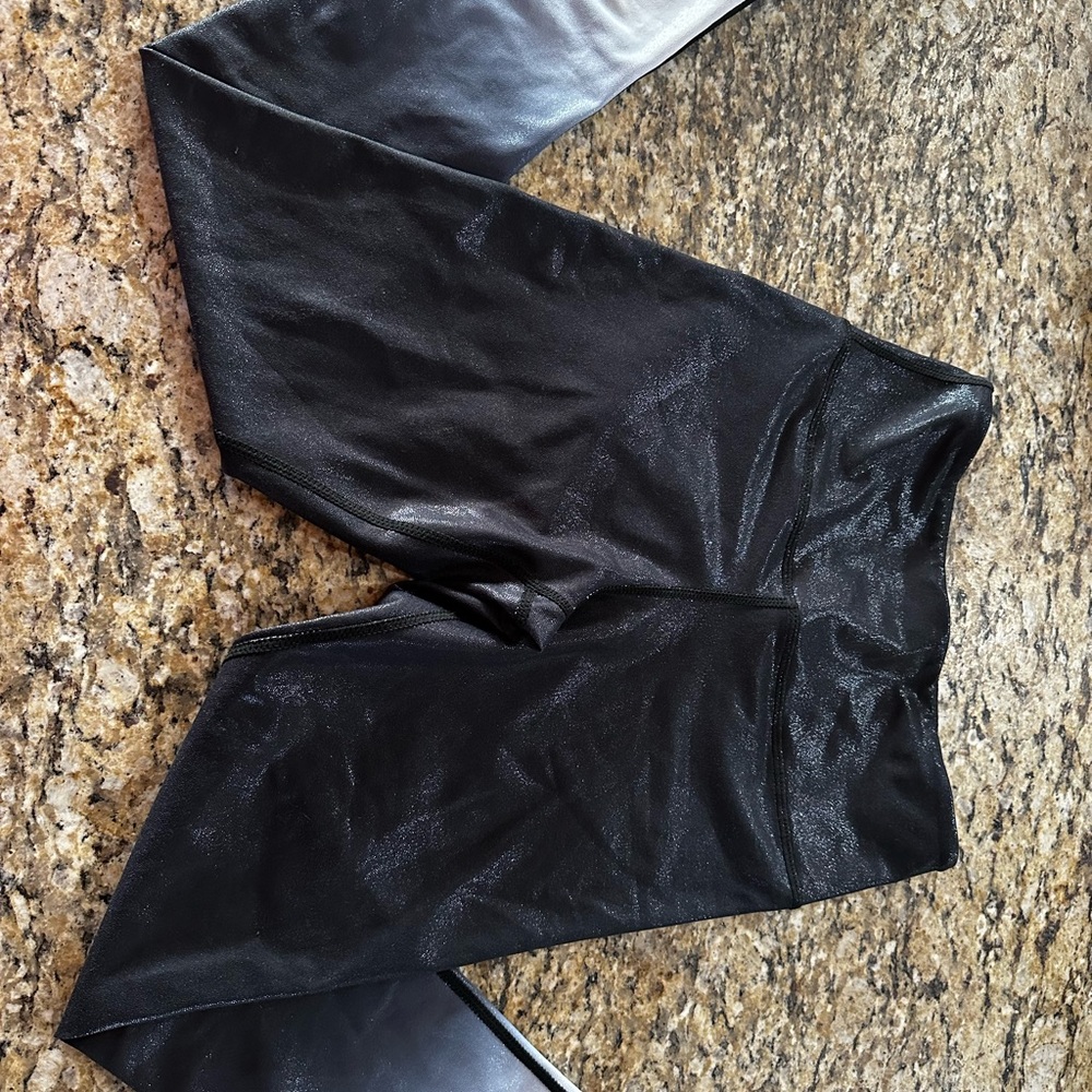 Sparkle Ombré Zyia leggings. Worn once.